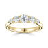 ETERNAL — 18CT Yellow Gold 5 Stone Graduated Diamond Ring - Robert Anthony Jewellers, Edinburgh