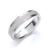 5mm 9CT White Gold Milgrain Wedding Band - Robert Anthony Jewellers, Edinburgh