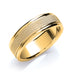 7mm 9CT Gold Milgrain Wedding Band - Robert Anthony Jewellers, Edinburgh