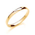 2mm Classic 9ct Soft Court Shaped Wedding Band - Robert Anthony Jewellers, Edinburgh