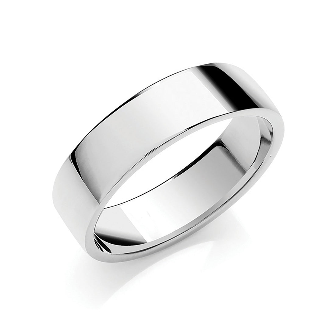 6mm Classic 9ct Soft Court Shaped Wedding Band - Robert Anthony Jewellers, Edinburgh