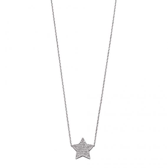 Fiorelli Silver Star Necklace - Robert Anthony Jewellers, Edinburgh